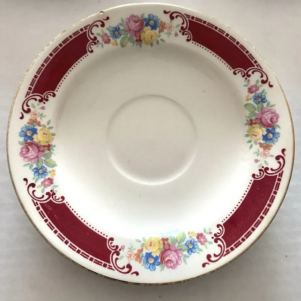 Vintage Homer Laughlin Majestic Brittany Lady Alice 6